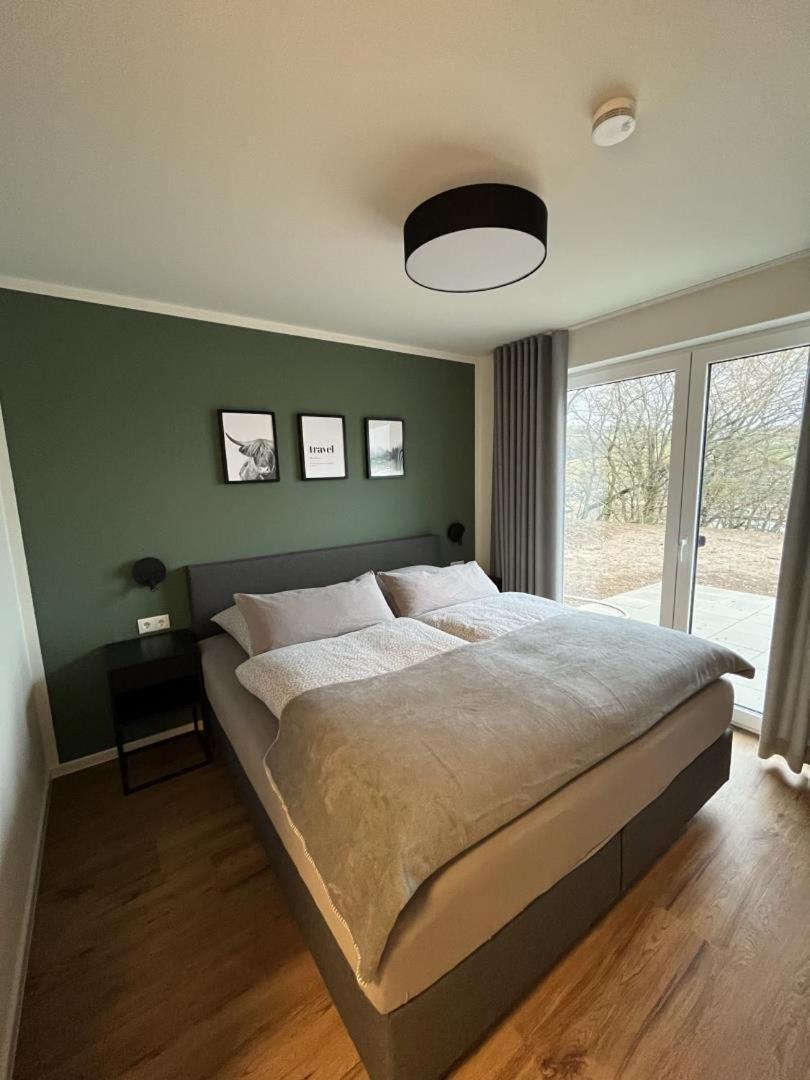 Diemelblick Acht - Ferienhaus Fuer 6 Personen Mit Sauna, Garten Und Dachterrasse Mit Panoramablick Heringhausen Kültér fotó