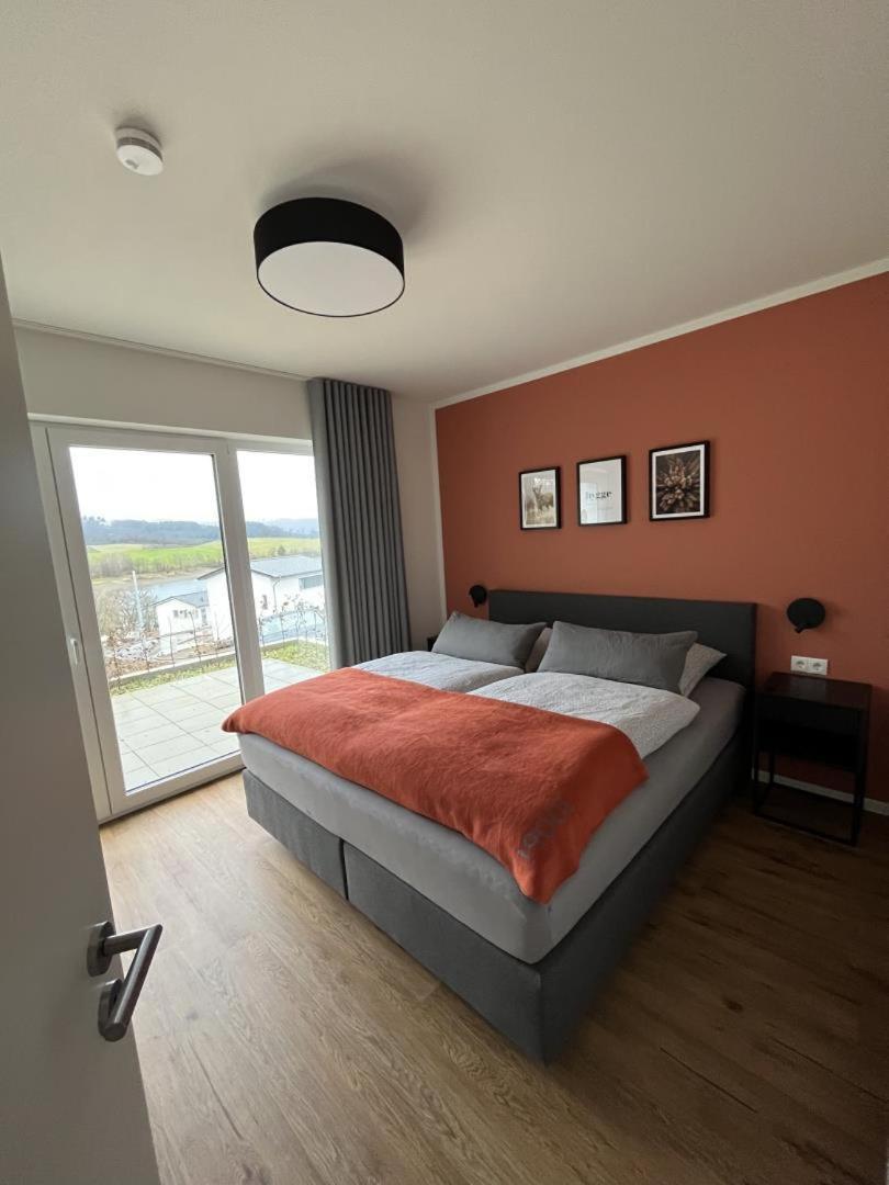 Diemelblick Acht - Ferienhaus Fuer 6 Personen Mit Sauna, Garten Und Dachterrasse Mit Panoramablick Heringhausen Kültér fotó